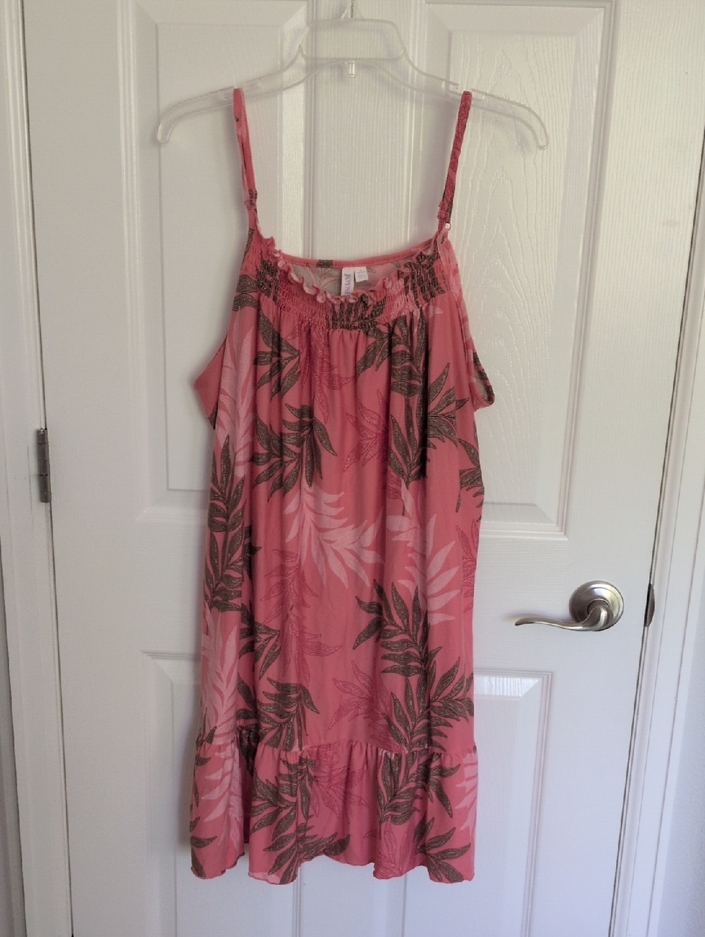 Joyspun Tropical Strappy Sundress - 3X